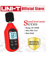 UNI-T UT353 Noise Measuring Instrument db Meter 30~130dB Mini Audio Sound Level Meter Decibel Monitor