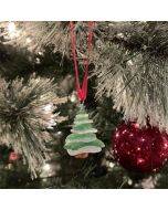 Lake  Sea Glass Christmas Tree Ornament