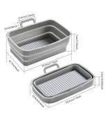 oldable Air Fryer Silicone Baking Tray-1
