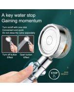 Water Saving Flow 360° Rotating High-pressure Shower
