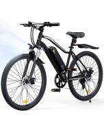 iScooter EB3S Electric Bicycle, 250W, 36V15Ah, removable battery, assisted range of 60-80 kilometers or more, 26" city electric bicycle