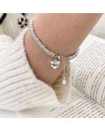 925 Sterling Silver Retro Open Bracelet Handpiece18