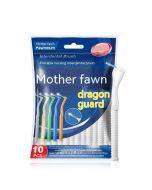 Baby Deer Mom Care L-shaped Brush Wire Orthodontic Toothbrush Gap Brush 10 pieces/bag