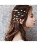 4pcs / Set Celebrity Trend Shining Rhinestone Versatile Hair Clip Forelocks Headdress