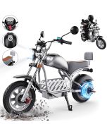 iScooter Y18 Pro Electric Motorcycle 2000W 52V 20Ah Battery 70-80km Range 60km/h Max Speed Dual Oil Disc Brakes 150kg Load