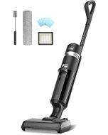 INSE W5 Wet & Dry Vacuum: Lightweight, LED Display, Voice Assistance.