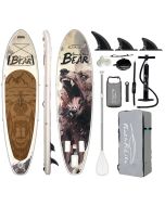 FunWater SUPFR19H 350cm Large Size Inflatable SUP Board Everything You Need Adjustable Paddle Pump Travel Backpack and Leash for All Skill Levels Adult Paddleboard