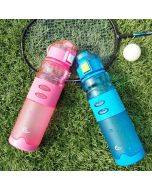 600ml Professional Frosted Plastic Water Bottle For Outdoor Sports With Lifting Yoke