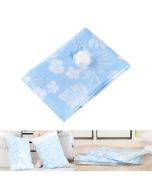 Space Saving Orchids Pattern Vacuum Storage Bag, Thinken Quilts Clothing Vacuum Seal Storage Bag, Size: 70*90 cm
