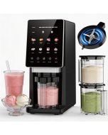 Teendow KF-2501U1 Ice Cream Maker with 8 Preset Programs, Self-Cleaning, Mix-In & Re-Spin Functions, Home Countertop Model for RVs, Trucks, Cars, Outdoors, and Family Use