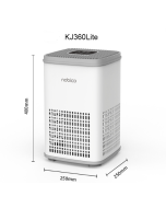 Vertical air purifier, household formaldehyde removal, pet odor removal, floating hair plasma sterilization machine