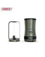 HiBREW G2 Portable 3in1 Electric Coffee Grinder 2000mAh Double Cup Fruit Mixers Juicers Blender Ice Crusher Camping or Journey
