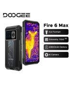 DOOGEE Fire 6 Max 5G Rugged Phone Thermal imaging 6.72" FHD+ 120Hz IPS Flashlight Dimensity 7050 20800mAh Battery