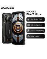 DOOGEE Fire 7 Ultra 5G Rugged Phone 32GB 256GB 13000mAh Battery Dimensity 6300 125dB Speake POC Walkie Talkie NFC