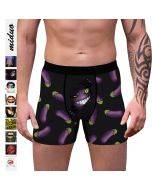 2023 new arrival Fashion sexy design cool boxer briefs breathable underwear mid-rise for men
