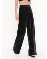 Velvet commuter pants