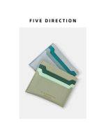 Bonded Leather Simple candy color Card Holder