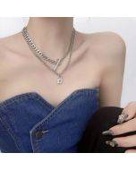 Chain necklace collarbone chain