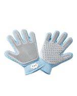 OEM ODM Hoopet Multifunctional Hair Remover Pet Dog Cat Bath Brush Grooming Glove
