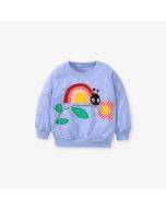 Little maven autumn new girl's sweater suit long-sleeved cotton children's suit European and American children's suit