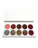 Makeup cosmetics Eyeshadow Palette Label Glitter Eye Beauty eyeshdow