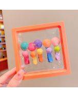 Korean ins dopamine hair clips