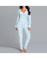 Christmas digital printed jumpsuit