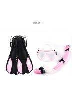 Outdoor sports diving mask snorkel adjustment fins fins three-piece set snorkeling three-treasure set diving goggles-1