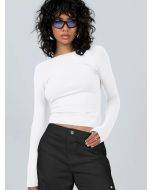 Women's shoulder T-shirt