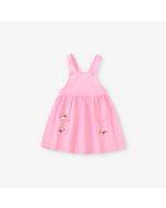 Little maven girl's strap dress autumn girl's skirt European and American girls pure cotton strap skirt children's skirt