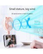 usb handheld small fan mini portable charging student dormitory desktop night light mute small electric fan wholesale