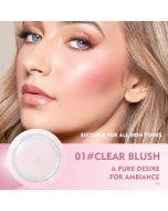 Pudaier Warm Change Blush Clear Color Change Gel High Glow Balm Natural Nude Makeup Rouge Blush