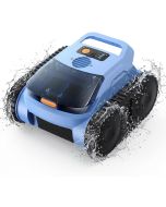 Seauto SAT20 Pro Cordless Robotic Pool Cleaner 18000Pa Strong Suction 180 Min Runtime 3L Large Filter Basket Smart Navigation Anti Stuck Rechargeable Pool Vacuum