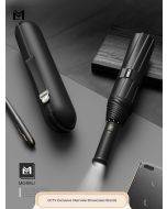 MOORRLII Fully Automatic LED Rotating Light Automatic Folding Umbrella, Sturdy, Thickened, Wind-Resistant, Reinforced Automatic Umbrella