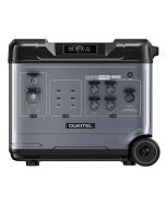 OUKITEL P5000 Pro Portable Power Station 4000W AC Output 5120Wh LiFePO4 Battery Solar Generator with Wheels 15 Outputs Seamless UPS Home Battery Backup Dual 100W USB-C App Control for Outdoor Camping Emergency Power