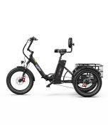 ONESPORT OT30 Pro Electric Tricycle 48V 18AH 500W 20 Inch Tires Adult City Cargo E-Tricycle