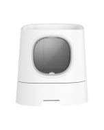 Homen Smart Odor-Detergent Cat Litter Box: Extra Large Space, Smart Odor Determination, Connects to Mi Home App