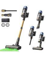 Proscenic P15 Cordless Stick Vacuum Cleaner, 50kPa 580W Powerful Suction, 70min Runtime, Anti-Tangle Brush, 6 Layers Filter