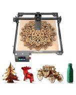 LONGER RAY5 20W laser engraving cutter, fixed focus, 0.08 x 0.1mm laser dot, color touch screen, 32-bit chipset, supports APP connection, 375 x 375mm working area