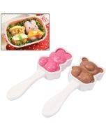 Changing doll Rice and vegetable roll mold
