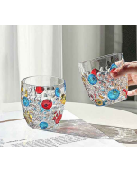 Creative Painted Polka Dot Whiskey Glasses