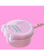 Kitten Shape Multifunctional Vegetable Chopper Slicer Shredder Shredder Kitchen Accessory Gadget (Pink)