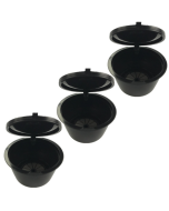 3 PCS Coffee Machine Universal Capsule Cup Over-treatment Cup Coffee Filter