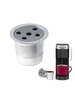 For Keurig K-Supreme Plus Coffee Machine Reusable Stainless Steel Filter Five-hole K Cup