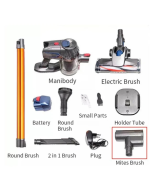 Wireless Handheld Vacuum Cleaner 12kPa Powerful Suction 150W Dual Motor LED Lighting Electric Sweeper Cordless Home Dust Cleaner