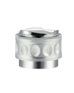 YK33258 Stainless Steel Double Head Coffee Cloth Powder Dispenser (Finger Button Model)