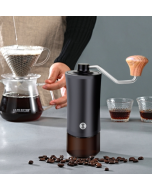 Manual Stainless Steel Core Dual Shaft Hand Crank Coffee Bean Grinder