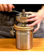 Household Stainless Steel Hand Crank Coffee Bean Grinder