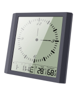 Multifunction Large Screen Clock Household Creative Thermometer Hygrometer