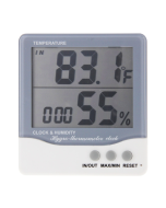THC-08 Outdoor / Indoor LCD Digital Electronic Thermometer Hygrometer Alarm Clock